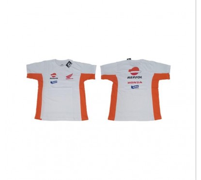 REMERA HONDA REPSOL BLANCA "M"