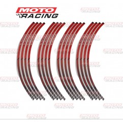 CALCO LLANTA 17 -  18 HONDA ROJO (2 LLANTAS)