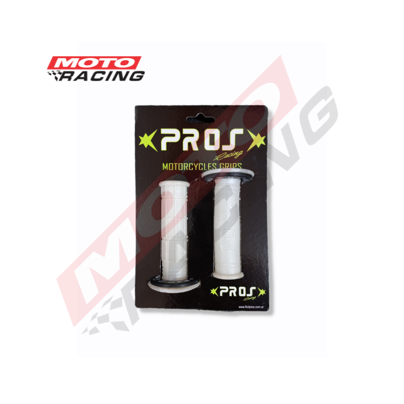 PUÑO CROSS PROS RACING BLANCO PERLADO