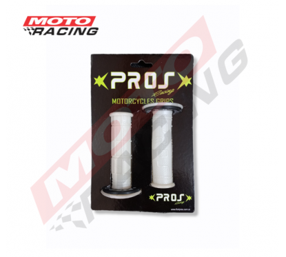 PUÑO CROSS PROS RACING BLANCO PERLADO