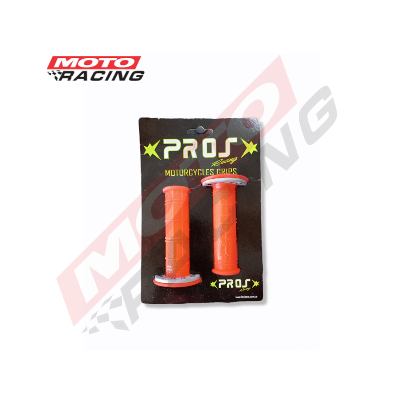 PUÑO CROSS PROS RACING NARANJA C- GRIS