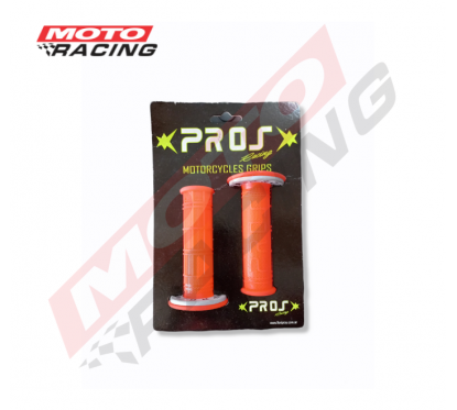 PUÑO CROSS PROS RACING NARANJA C- GRIS