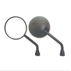 ESPEJO SMASH- TITAN ROSCA 10mm DER- DER REDONDO MINI GVS BRASIL