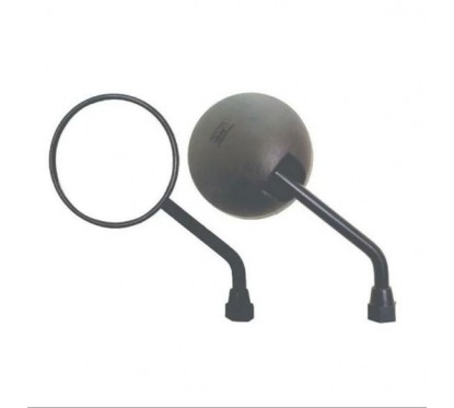 ESPEJO SMASH/TITAN ROSCA 10mm DER/DER REDONDO MINI GVS BRASIL