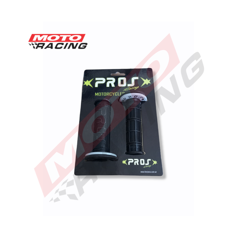 PUÑO CROSS PROS RACING NEGRO C- GRIS