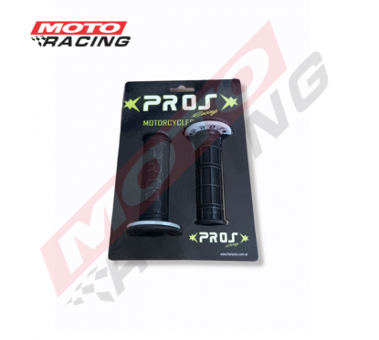 PUÑO CROSS PROS RACING NEGRO C- GRIS