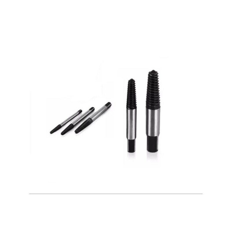 SET EXTRACTOR TORNILLO- BULON CORTADO ROSCA IZQUIERDDA MACHO