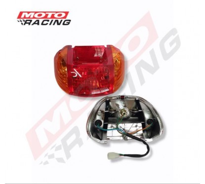 FARO TRASERO HONDA BIZ / SMASH 110 C/GIRO AMBAR (GBC)