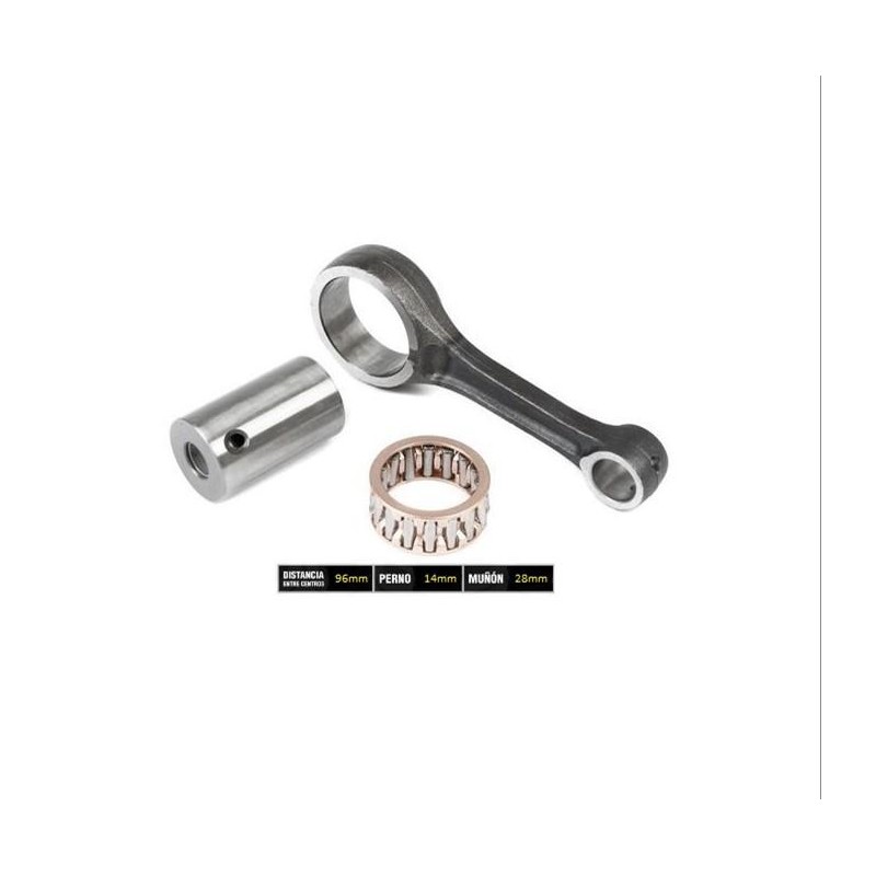 BIELA HONDA CG TITAN - INVICTA-  XR-  GLH GAUCHA 150 P- 14 (MAHLE)