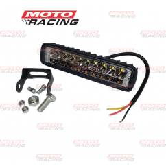 FARO LED AUXILIAR 127W RECTANGULAR BLANCO- AMBAR 9 CHIP LED