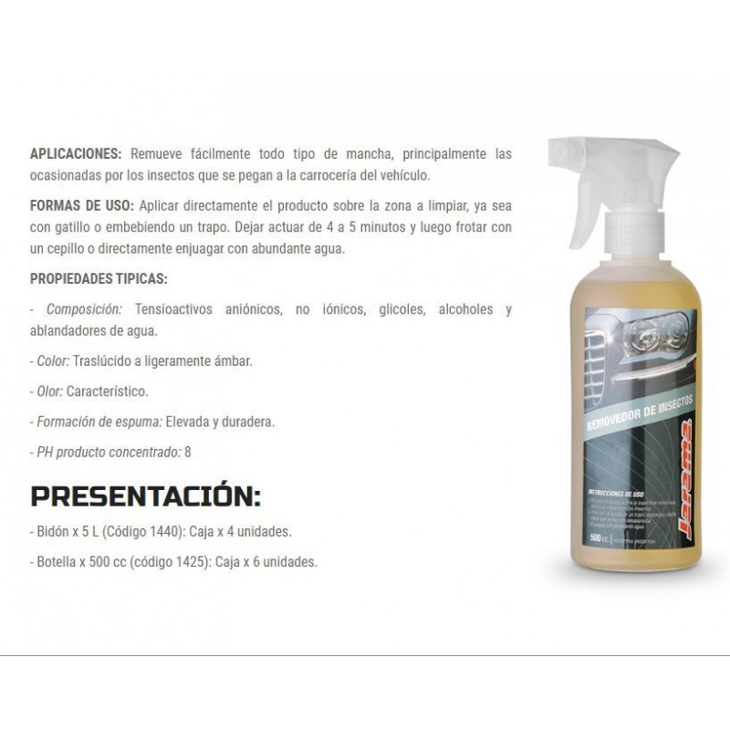 REMOVEDOR QUITA INSECTOS C-  PICO ROCIADOR 500cm JARAMA