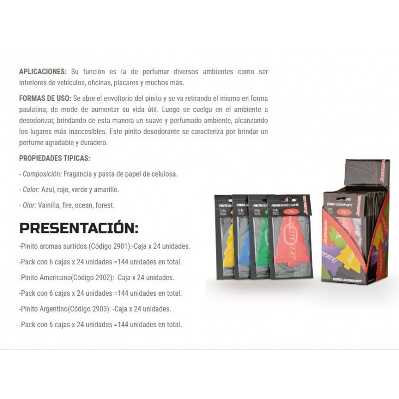 PINITO DESODORANTE FRAGANCIAS SURTIDAS (JARAMA)