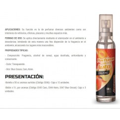 PERFUME PARA AUTO -  INTERIORES 50ml FRAGANCIAS VARIAS JARAMA