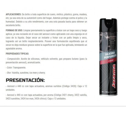 SILICONA MULTIUSO 440cm3 CITRICO JARAMA