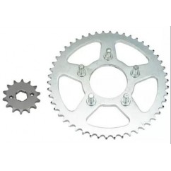 CORONA Y PIÑON HONDA 125 XLR 125 50- 14 (HADA)