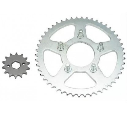 CORONA Y PIÑON HONDA 125 XLR 125 50- 14 (HADA)