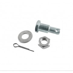 BULON SOPORTE PLATO FRENO TRESERO C- TUERCA , ARANDELA Y CHAVETA