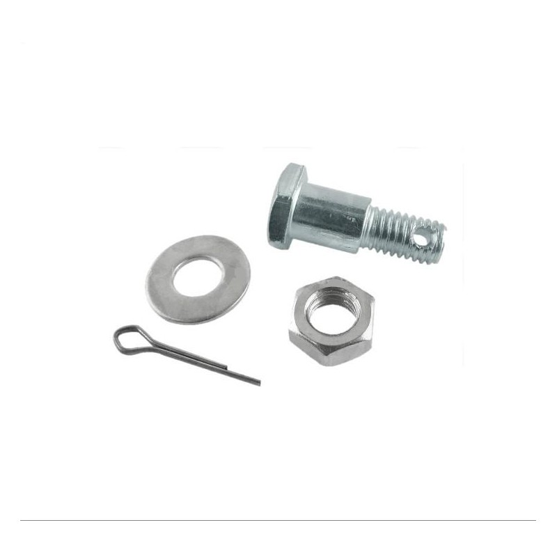 BULON SOPORTE PLATO FRENO TRESERO C- TUERCA , ARANDELA Y CHAVETA