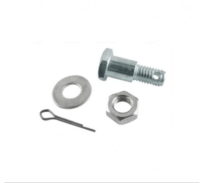 BULON SOPORTE PLATO FRENO TRESERO C- TUERCA , ARANDELA Y CHAVETA