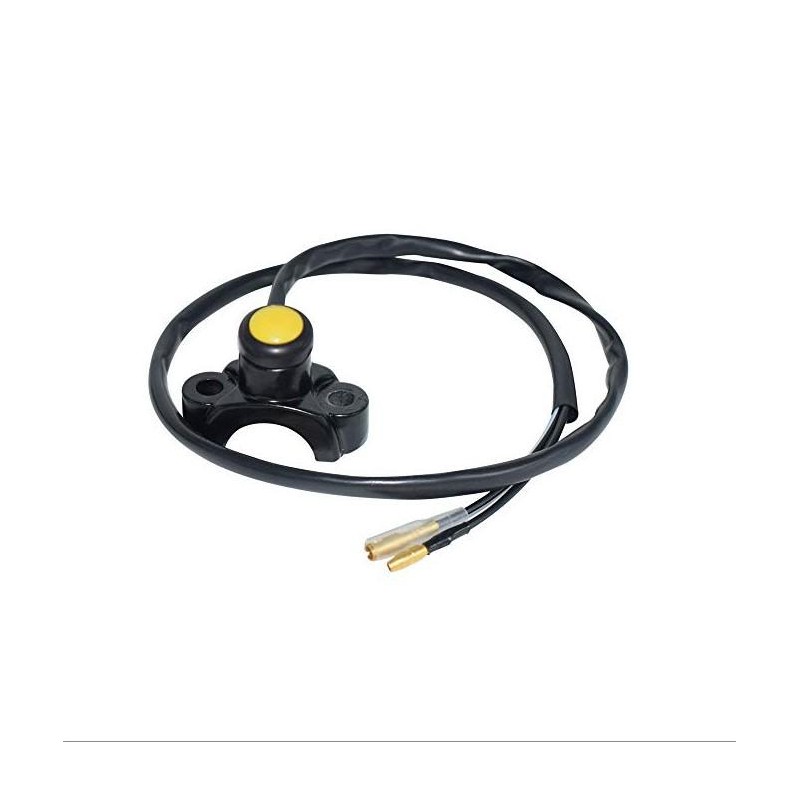 BOTON PULSADOR ARRANQUE / BOCINA UNIVERSAL AMARILLO