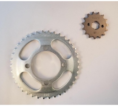 CORONA Y PIÑON HONDA STORM 125 40- 15T 428 (HADA)