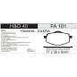 PASTILLA FRENO YAMAHA YBR 125-  XT 225 DELANTERA (HADA)