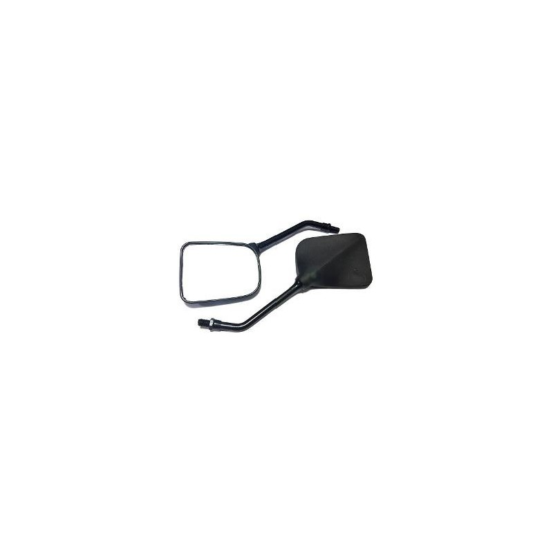 ESPEJO SUZUKI AX 100 8MM RECTANGULAR NEGRO
