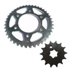CORONA Y PIÑON YAMAHA FZ 16 160 Z-40- 14 (HADA)
