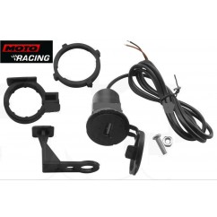 ACCESORIOS TOMA CORRIENTE USB 12V C-  SOPORTE Y TECLA ON-OFF