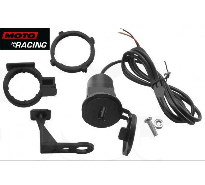 ACCESORIOS TOMA CORRIENTE USB 12V C-  SOPORTE Y TECLA ON-OFF