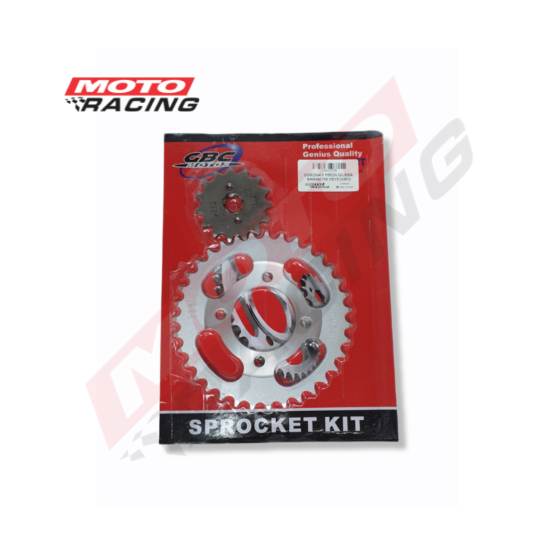 CORONA Y PIÑON GILERA SMASH 110 35- 15 (GBC)