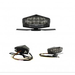 FARO TRASERO UNIVERSAL LED GIRO- STOP- POSICION- PORTA PATENTE