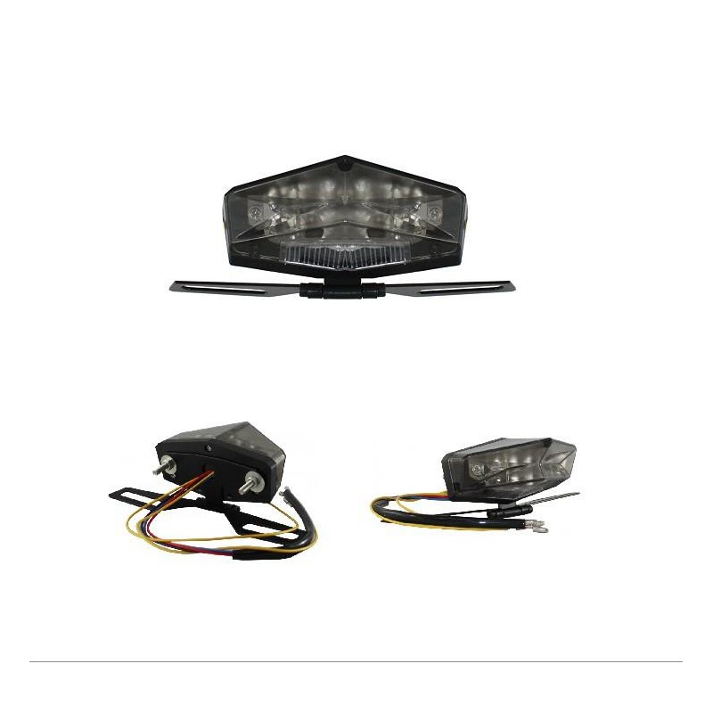 FARO TRASERO UNIVERSAL LED GIRO- STOP- POSICION- PORTA PATENTE