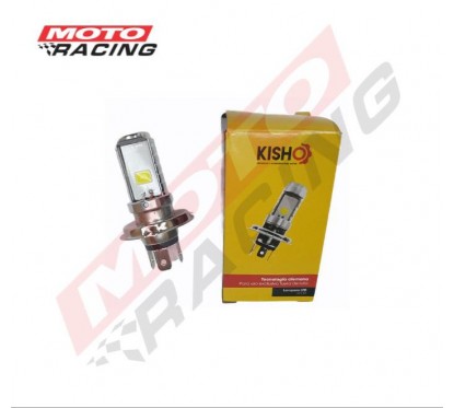 LAMPARA LED H4 12V 6W 6000K (KISHO)