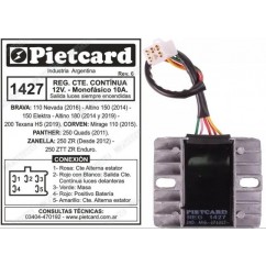 REGULADOR BRAVA ALTINO 150 10A