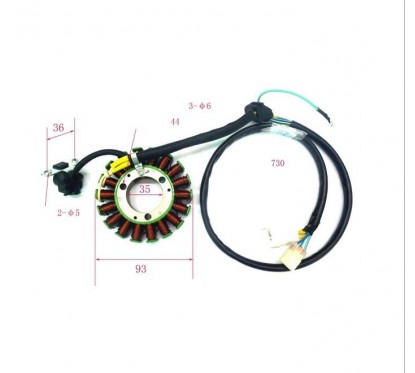 ESTATOR HONDA XR 250 TORNADO-  CBX 250 TWISTER (FORTE)