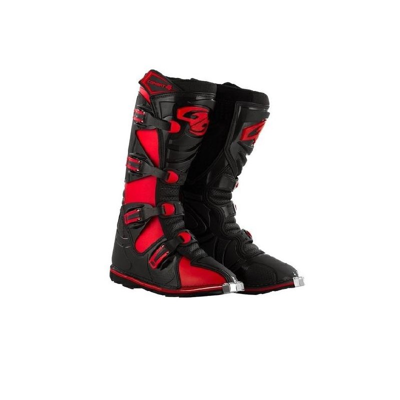 BOTAS PRO TORK COMBAT 4 NEGRA -  ROJA T-40