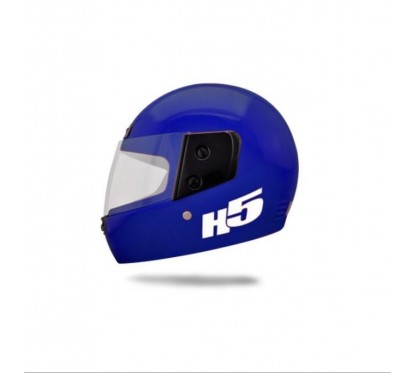 CASCO HALCON H5 ADULTO AZUL BRILLO "L" 60mm