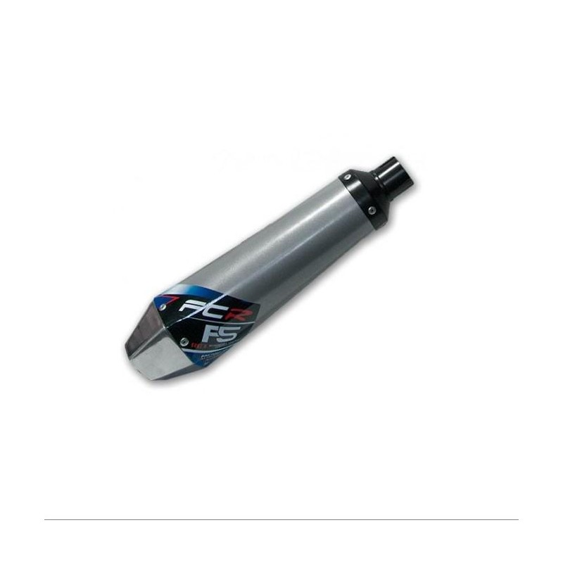 ESCAPE DEPORTIVO UNIVERSAL ALUMINIO PLATA (FCR)