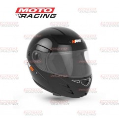 CASCO HAWK RS5 FLIP UP NEGRO BRILLO "M" 58cm