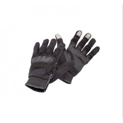 GUANTES ARMY NEGRO C/ DEDOS "L" (HAWK)