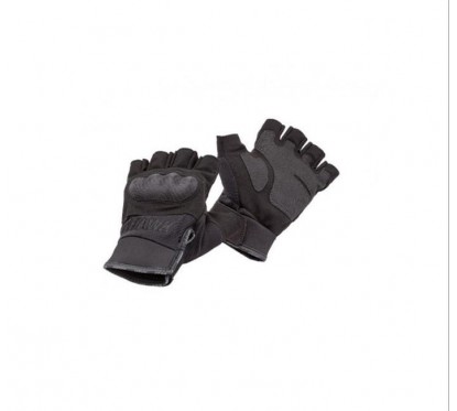 GUANTES ARMY NEGRO S/ DEDOS "XL" (HAWK)