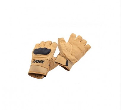 GUANTES ARMY CAMEL S-  DEDOS "XL" (HAWK)