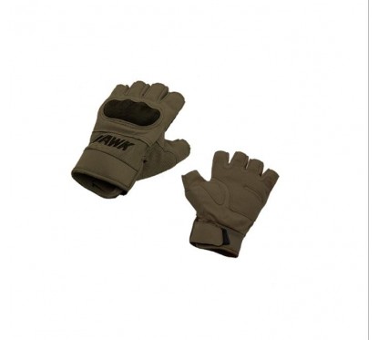 GUANTES ARMY VERDE S-  DEDOS "XXL" (HAWK)