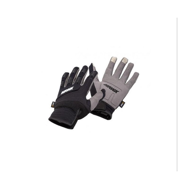 GUANTES FIT GRIS "M" (HAWK)