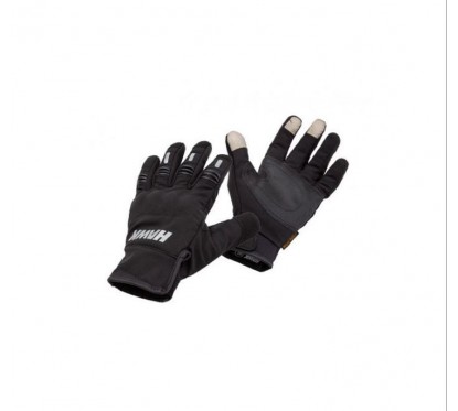 GUANTES NIGHT RIDER NEGRO "L" (HAWK)