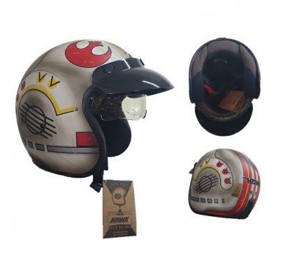 CASCO 721 REBEL GRIS MATE "M" 58cm (HAWK)