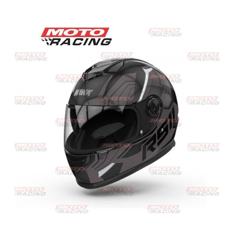 CASCO HAWK INTEGRAL RS11 REVO NEGRO / GRIS "M" 58cm