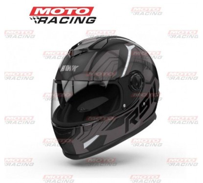 CASCO HAWK INTEGRAL RS11 REVO NEGRO -  GRIS "L" 60cm
