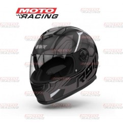 CASCO HAWK INTEGRAL RS11 REVO NEGRO -  GRIS "XL" 62cm